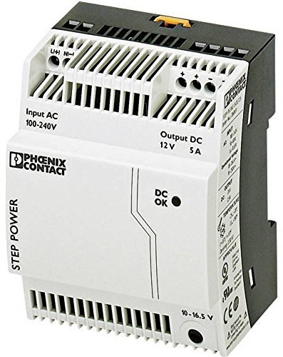 Phoenix Contact Power Supply STEP-PS/ 1AC/12DC/5, 2868583