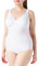 Sassa Damen Formender Body doppelt vorgeformt 00903, Einfarbig, Gr. 95B, Weiß (Weiß 00100)