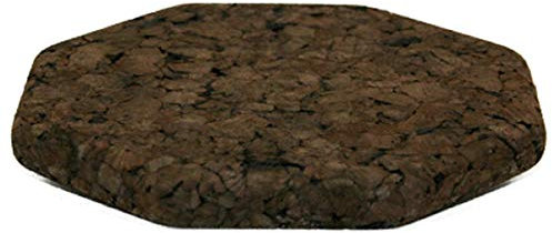 Iberia Kork-Untersetzer Scuro Sottobicchiere di Sughero (Ottagonale), Disponibile in Diverse Misure