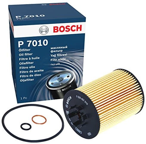 Bosch P7010 Car Oil Filter - Replacement Filter | Separates Soot and Metal Particles from Engine Oil - Provides Reliable Engine Lubrication