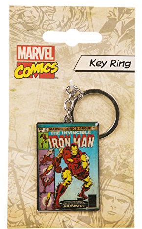 BB Designs Marvel Comics Iron Man Key Ring
