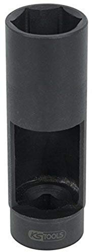 KS Tools 150.2314 - Douille pour injecteur 1/2, SW27 mm - Pour le montage et le démontage des injecteurs - En acier spécial - Brunie