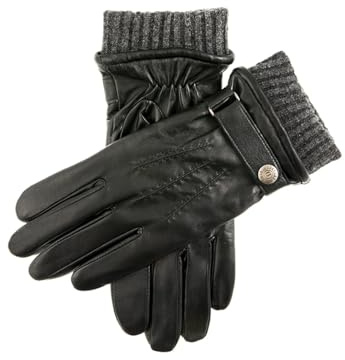 Dents Henley Men's Warm Lined Touchscreen Leather Gloves