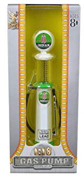 Cilindro della pompa a gas vintage a benzina indiana 1/18 Replica pressofusa di Road Signature