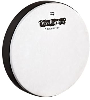 Meinl Percussion VivaRhythm Djembe Head - Kunststofffell für 14 Zoll Djemben - Durchmesser 35,56 cm - Vorgestimmt - Kunststoff, Weiß (VR-POH14-SH) | Fell für VivaRhythm Pop Off Djembe, Vorgestimmt, als Handtrommel spielbar, Durchmesser 14 Zoll, Kunststoff