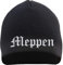 HB_Druck Meppen Beanie Mütze - Altdeutsch - Bestickt - Strickmütze Wintermütze Einheitsgröße Schwarz