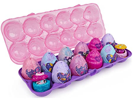Hatchimals Bonbell CollEGGtibles, Cosmic Candy Limited Edition Secret Snacks 12-Pack Egg Carton, for Kids Aged 5 and up