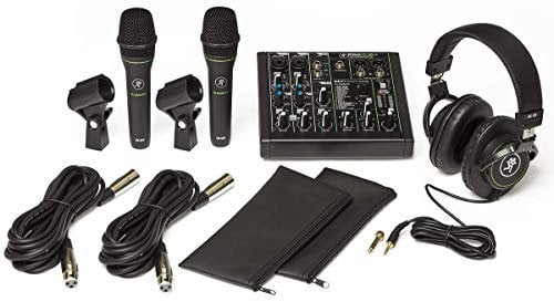 Mackie Performer Bundle: Konsole, 2 Mikrofone, Headset
