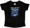 Metal Kids Amon Amarth (Raven's Flight) - Girly Shirt, schwarz, Größe 116 (6-7 Jahre), offizielles Band-Merch