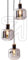Pendelleuchte 'Fumoso' 3flg schwarz 6116722 (9829631940)