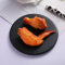 HEY FOLY Kühlschrankmagnet 3D Simulation Lebensmittel Kühlschrank Magnet gebratenes Huhn Drumsticks und gebratene Hühnerflügel Sets Dekoration Küche Whitebord Büro (gebratene Grillflügel)