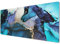 900 x 400 Teal Marble Effect Full Desk Mouse Mat