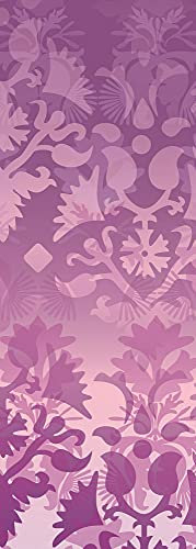A.S. Création Fototapete modern Lila | Rosa Ornament 1.00 m x 2.80 m Lila Rosa