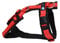 anny-x Brustgeschirr Fun schwarz rot - Gr. S