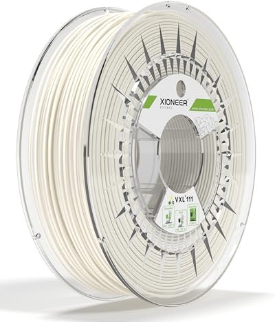 Xioneer 3D Drucker Filament - ​​VXL 111 Lösliches Stützmaterial 1,75mm - Besser als PVA, BVOH - Starke Haftung auf ABS, PC, PA und mehr - Verstopfungsfreies Drucken, Einfach zu Lagern - 750g Spule