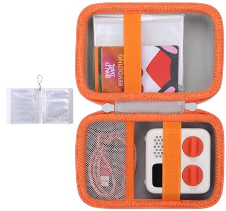 Aenllosi Hard Carrying Case Bag for Yoto Mini Protective Adventure Jacket Yoto Mini Player Kids Music Players, Case Only (Grey)