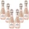 Freixenet Prosecco Italian Rose Giftset - Luxury 6 x 20cl Mini Prosecco Bottles with Unique Topline Card. Prosecco Rose Sparkling Wine Bulk Gifts for Women, Wedding Anniversary.