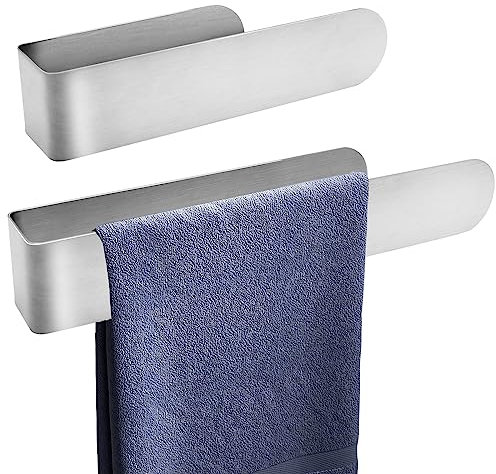 HASA zone Porta Asciugamani Bagno Adesivo Senza Forare (20CM+30CM)