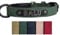 Jacks O Be Hundehalsband Halsband Name Gravur personalisiert Haustier Hund Katze Leder (Grün, XL)
