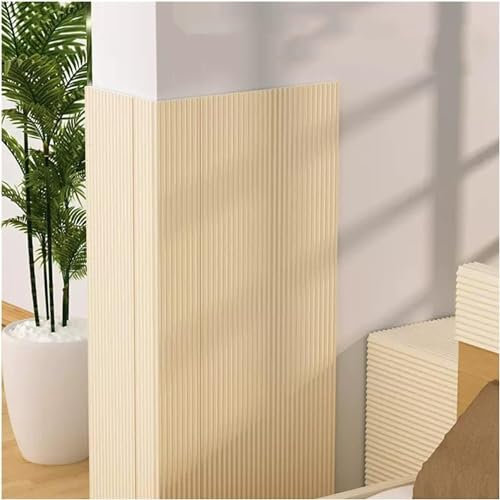 Kanduo eckenschutz für garagen Wandeckenschutz for Parkgaragen, Werkstätten, Fensterbänke, wandeckensicherer Polsterschaum, 1 cm dick Garage Wandschutz(2m-20pcs)