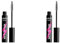 NYX Professional Makeup Worth the Hype Mascara, Für Voluminöse und längerwirkende Wimpern, Spitzzulaufende Bürste erreicht alle Wimpern, Jojoba-Öl, Farbton: Schwarz (Packung mit 2)