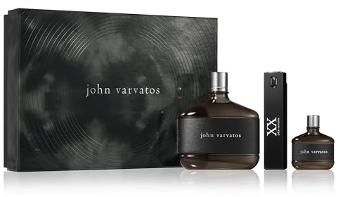 John Varvatos, Trio Heritage Eau de Toilette für Herren, Holzduft