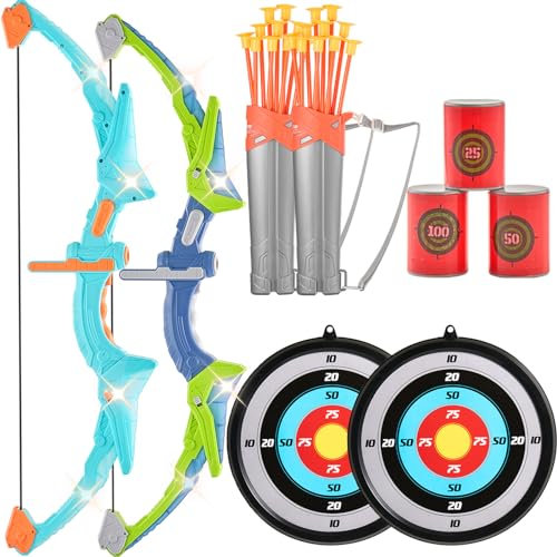 VEVOR- Juego de Y Flecha para Niños, Multicolore, 2set, Set Arco e Frecce per Bambini 0,97 kg