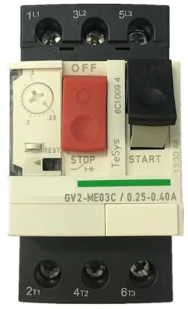 KVEIYIIC Disjoncteur Moteur GV2-ME avec Protection magnétothermique GV2-ME01C GV2-ME02C GV2-ME03C GV2-ME04C GV2-ME05C(GV2-ME03C)