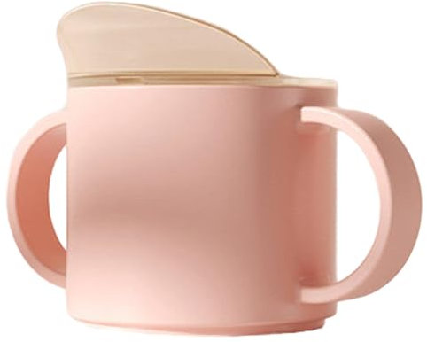 Vasos para sorber para niños pequeños, Vaso para sorber de transición,Taza de entrenamiento para niños pequeños con pico inclinado de 150 ml y asas | Transición de vaso para beber a vaso para sorber p