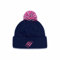 Kappa Chifferi Mütze Stade Français Paris, offizielles Rugby, Blau/Rosa, Unisex, blau, One size