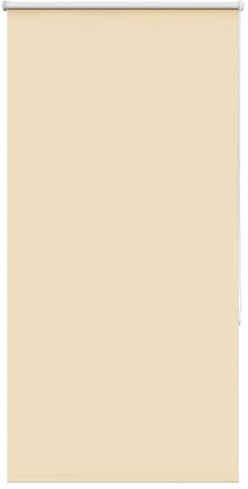 vidaXL Estor Enrollable Opaco Beige 75x130 cm Tela Ancho 70,7 cm