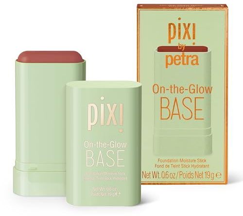 Pixi Beauty On The Glow Base Tinted Moisturizer Foundation Stick Kastanie: Reichhaltiger, Tiefer, Kühler Farbton 0,6 Oz / 19 G