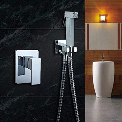 Bathroom Bidet Shower Mixer Toilet Spray Bidet Shower Set Include Hand Shower Bidet Taps Chrome Morden Style