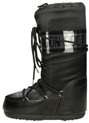 Moon Boot Icon Glance Satin Winter Stiefel | wohlige Wärme für kalte Tage, rutschfester Grip auf glatten Wegen, beidseitig tragbar für flexible Looks