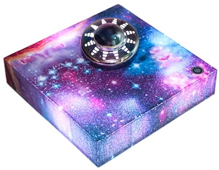 Vastarry Schwebende UFO-Lampe, magnetisch, schwimmend, 360 ° drehbar, mit RGB-Galaxie-Effekten, automatisch drehendes leises LED-Nachtlicht, coole Tech-Dekoration für Büro/Schlafzimmer, einzigartige