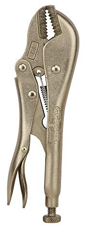 Visegrip Carded Straight Jaw Locking Plier 7In, Silver