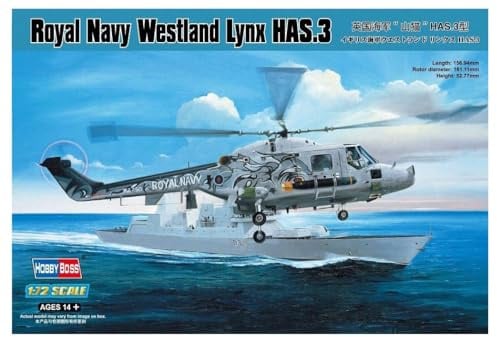 Hobbyboss 87237 1: 72 - Royal Navy Westland Lynx Has.3