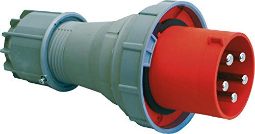 PCE CEE-Stecker Power Twist, 5p 63A, rot, IP67