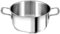 H&H Casseruola Inox Elodie F/Ind 2 Manici 26 Lt7 Pentole E Preparazione Cucina, Acciaio Inossidabile, Argento, 26 cm