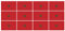 INDIGOS UG - Mini Aufkleber Set - Pack glatt - 50x31mm - selbstklebender Sticker - Marokko - Flagge - Banner - Standarte fürs Auto, Büro, zu Hause und die Schule - 12 Stück - für Auto, Laptop
