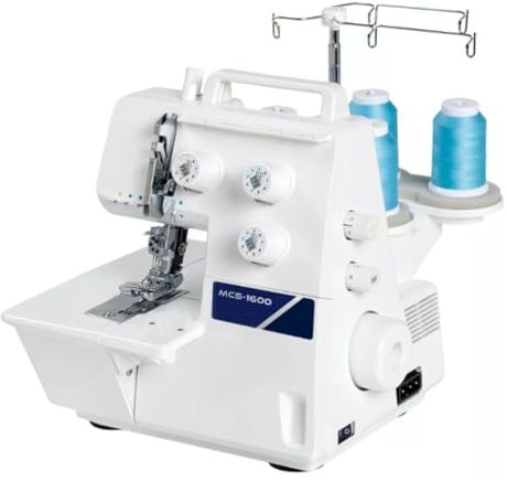 Juki MCS-1500 Abdeckung und Kettenstichmaschine