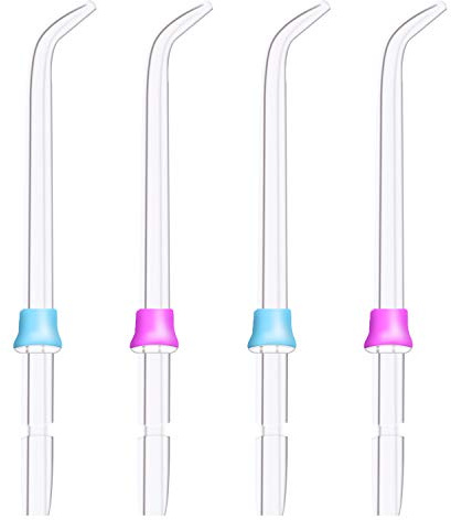 YanBan 4er-pack Hoher Druck Ersatzdüsen Zubehör für Waterpik Munddusche WP100 WP660 WP900 WP250 WP450