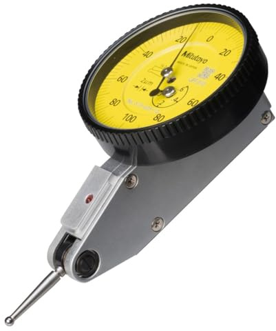 Mitutoyo Fühlhebel, horizontale Ausführung, 0,6 mm, 0,002 mm, 8 mm Schaft | 0,01 mm, kompakte Bauform, Etui