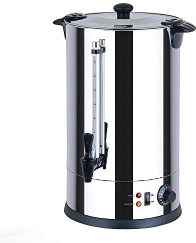 Generic CTRN18 Catering Urn, Hot Water Boiler & Dispenser, Ideal for Home Brewing, Commercial or Office Use, 18 Litre Capacity