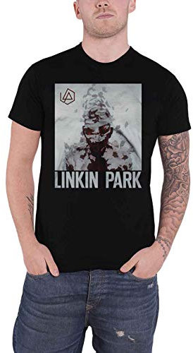 Linkin Park Living Things Männer T-Shirt schwarz L 100% Baumwolle Band-Merch, Bands