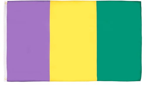 AZ FLAG Bandiera Martedì grasso 150x90 cm Poliestere 100D 2 Occhielli | Uso interno ed esterno bandiera decorativa del carnevale doppie cuciture e bordi rinforzati con occhielli metallici