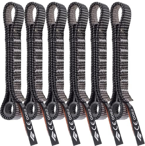 Black Diamond Standard Dogbone 12 cm 6-Pack Breite 18 mm no Color