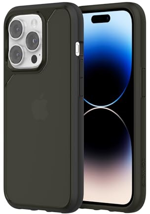 Survivor Strong Series Case for iPhone 14 Pro, Ultra-Slim Impact Defense - Black (GIP-090-BLK)