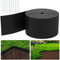 9M Flexible Plastic Lawn Edging Garden Edging, 12CM Depth Lawn Landscape Garden Edging with 9 Metal Nails, Landscape Grass Border for Backyard Driveway Path Sidewalk