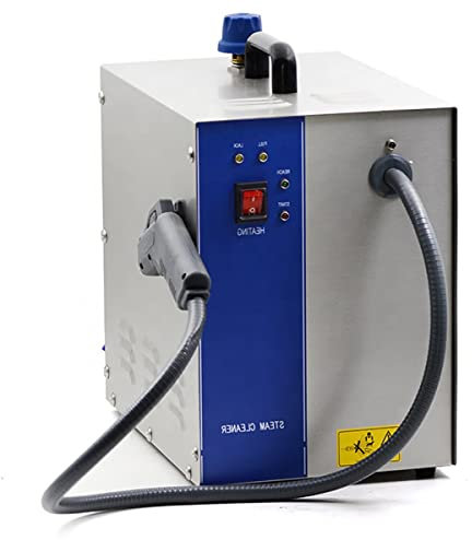 Pulitore a Vapore ad Alta Pressione da 2600 W, Pulitore a Vapore per Gioielli, Macchina a Vapore Multiuso da 3 Litri, Pulitore a Vapore Professionale con Gemme Inossidabili con Pistola Pulitrice